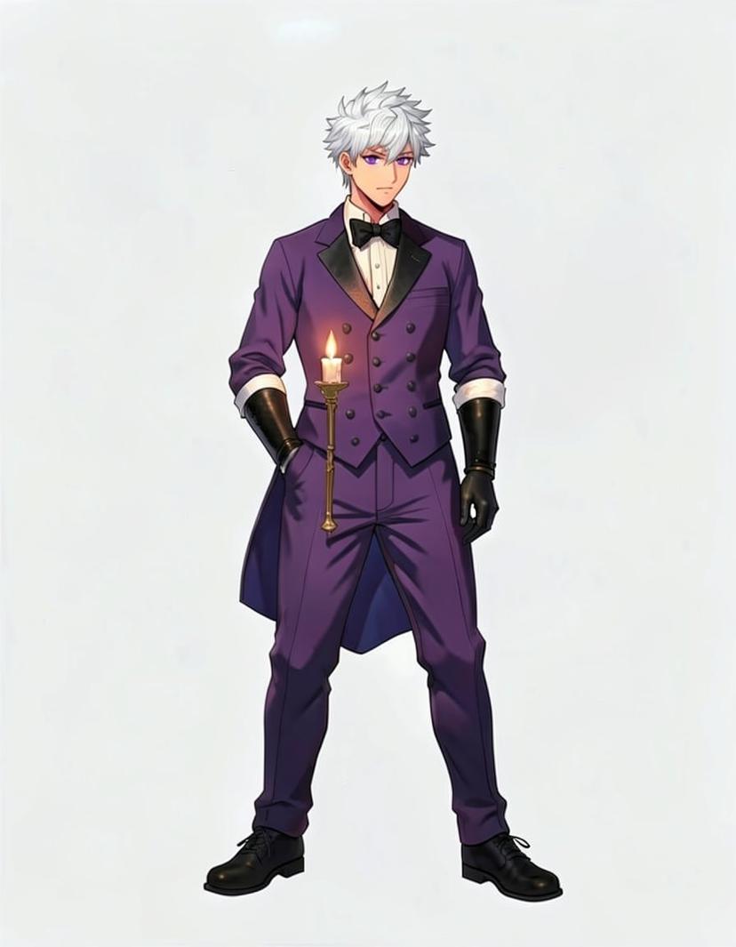 Vors, a Jujutsu Kaisen OC made on GenTube