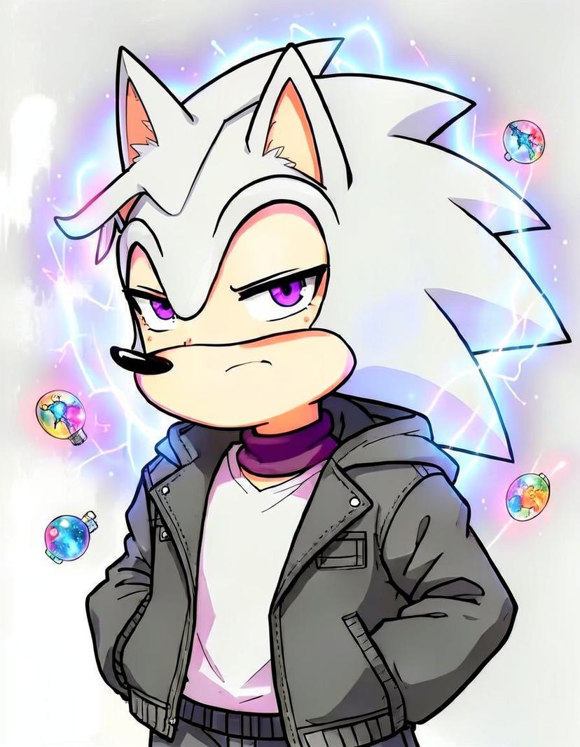 Quillflare, a Sonic OC made on GenTube