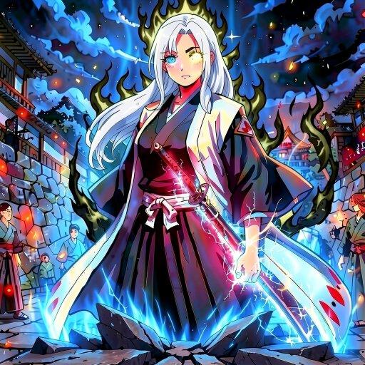 Blip, a Bleach OC made on GenTube