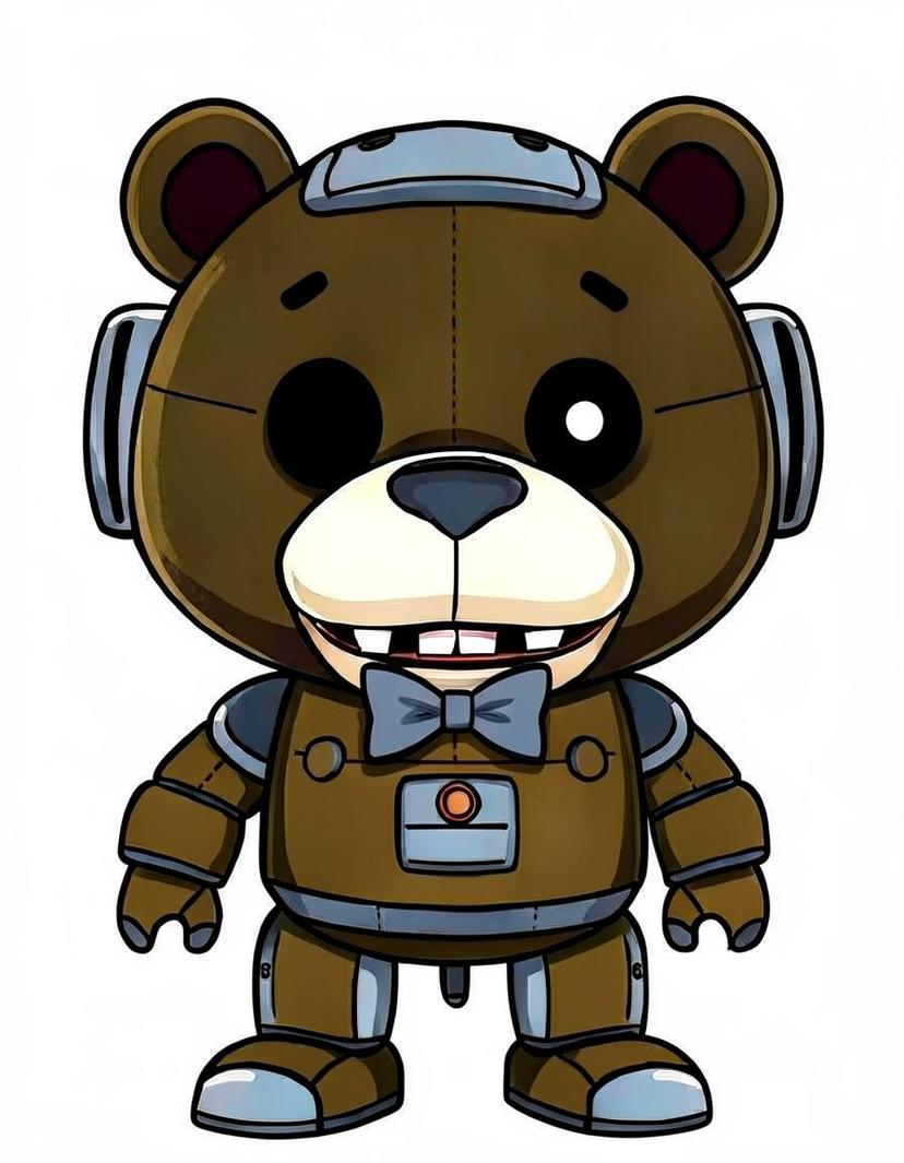Cocoa Bowbear, a FNAF OC made on GenTube