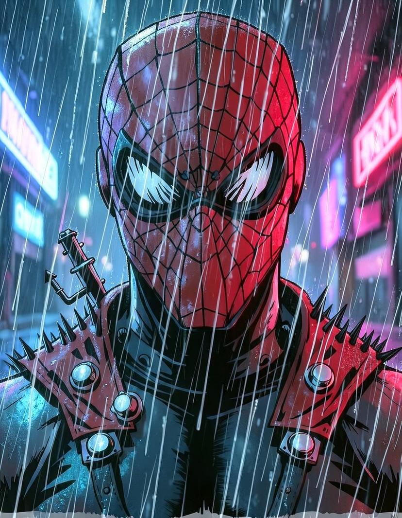 Peter Clyde Parker, a Spider Man OC made on GenTube