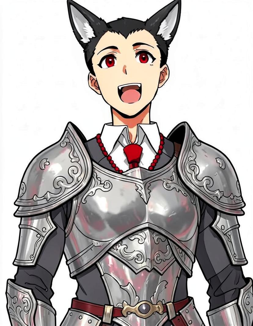 Crimson Vex, a My Hero Academia OC made on GenTube