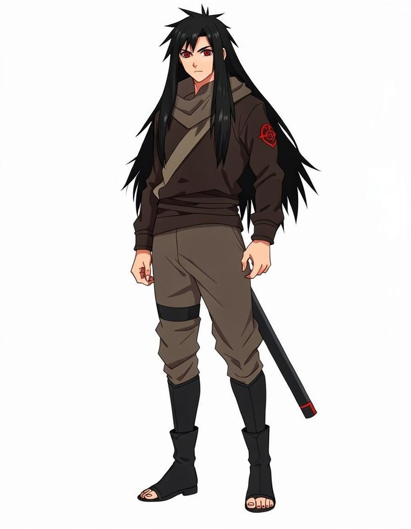 Kagejin, a Naruto OC made on GenTube