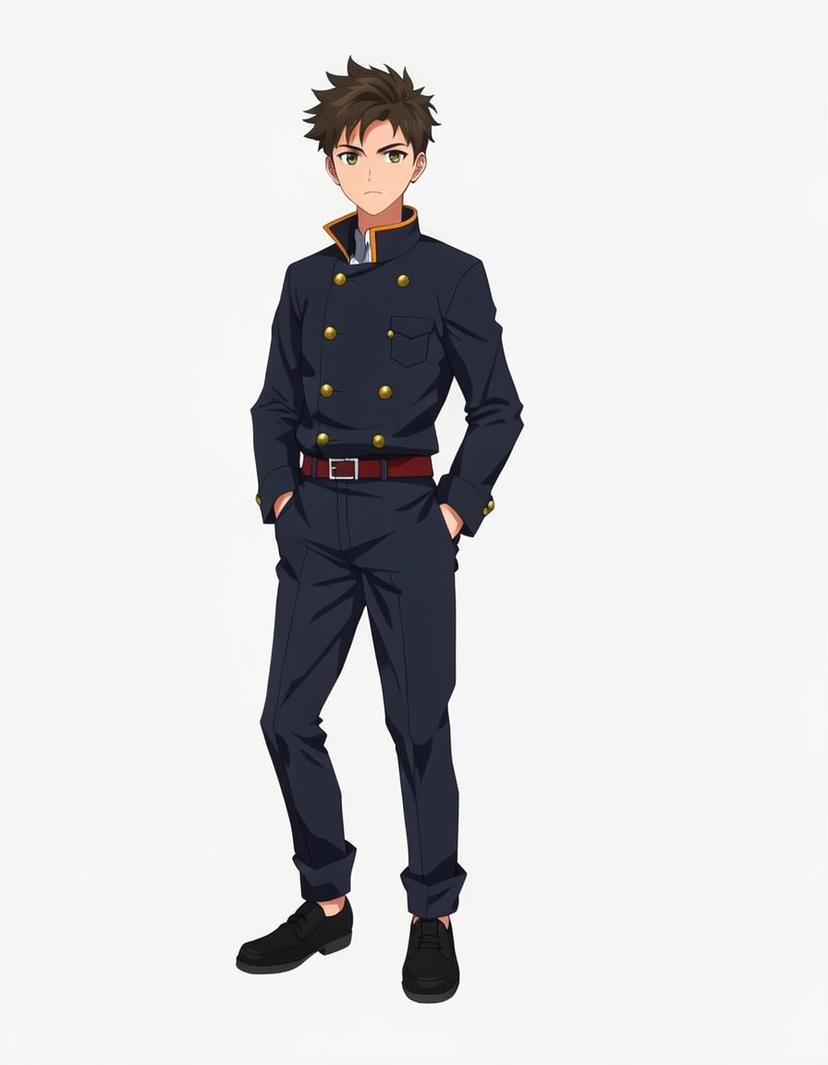 Nagasi, a Jujutsu Kaisen OC made on GenTube
