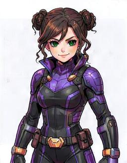 Lillian Midoriya, a My Hero Academia OC made on GenTube