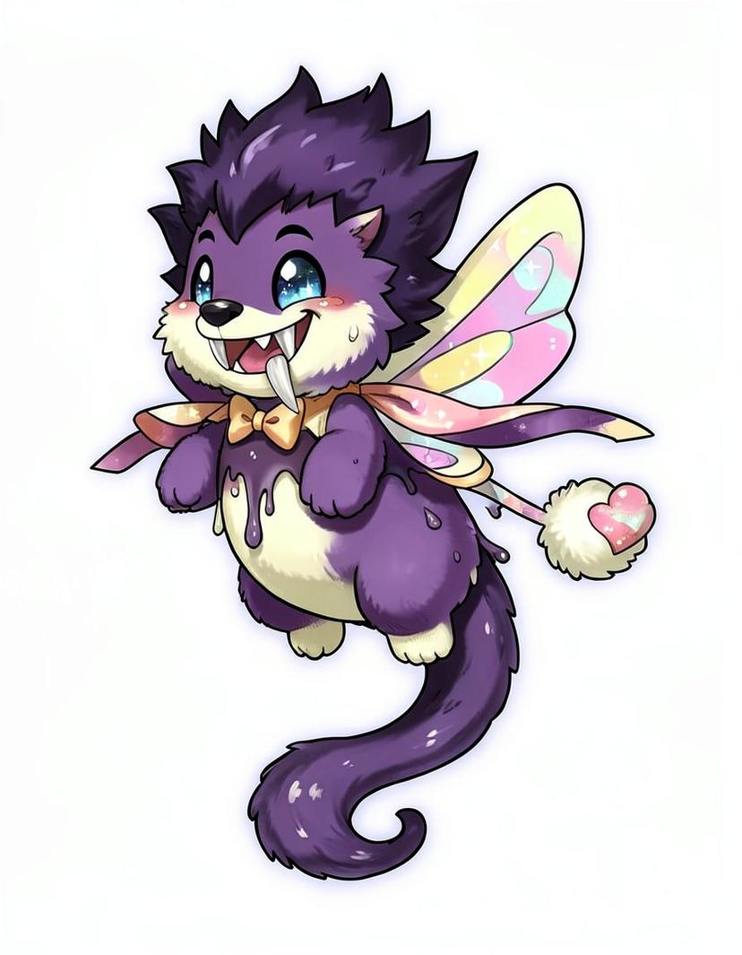 Phantprowl, a Pokemon OC made on GenTube