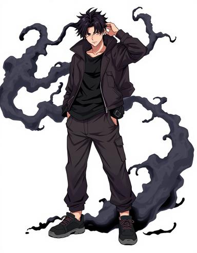 Tsukasa Wakatsuki, a Jujutsu Kaisen OC made on GenTube