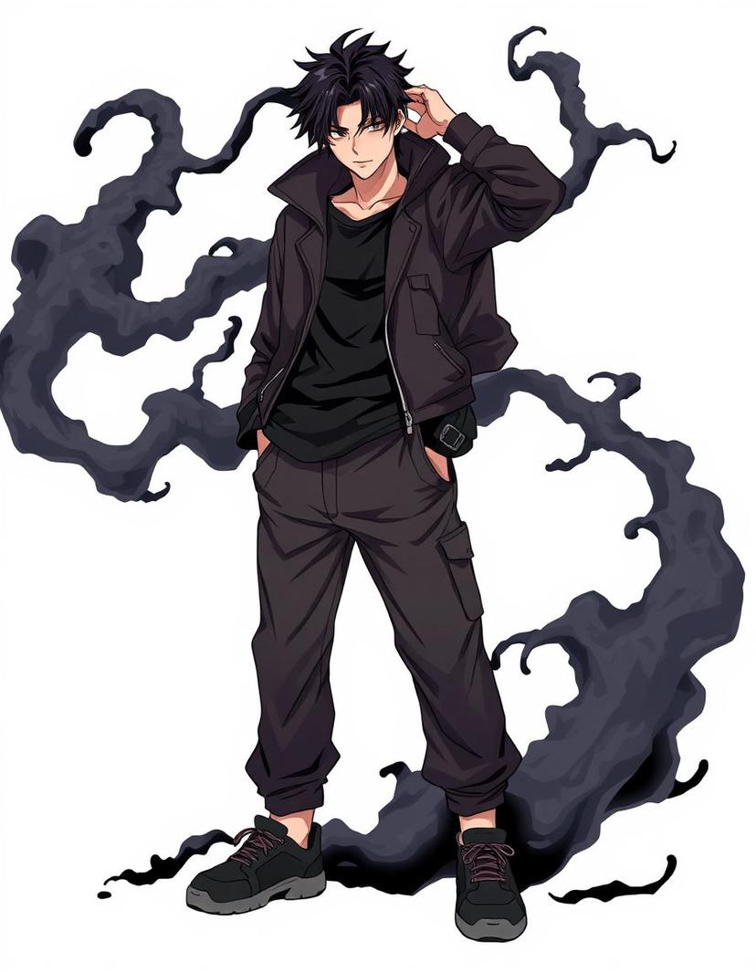 Tsukasa Wakatsuki, a Jujutsu Kaisen OC made on GenTube