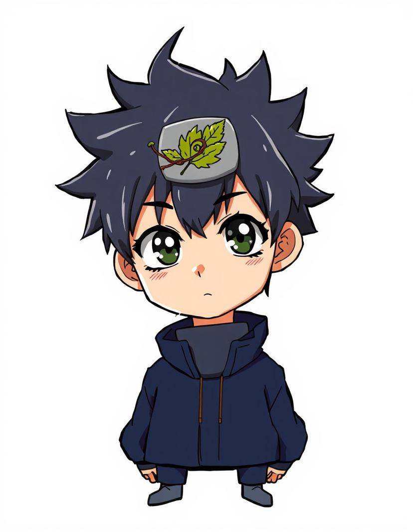 Nightspire, a Naruto OC made on GenTube