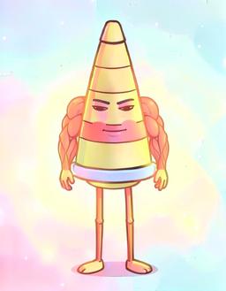 Rizz guy, a Dandy's World OC made on GenTube
