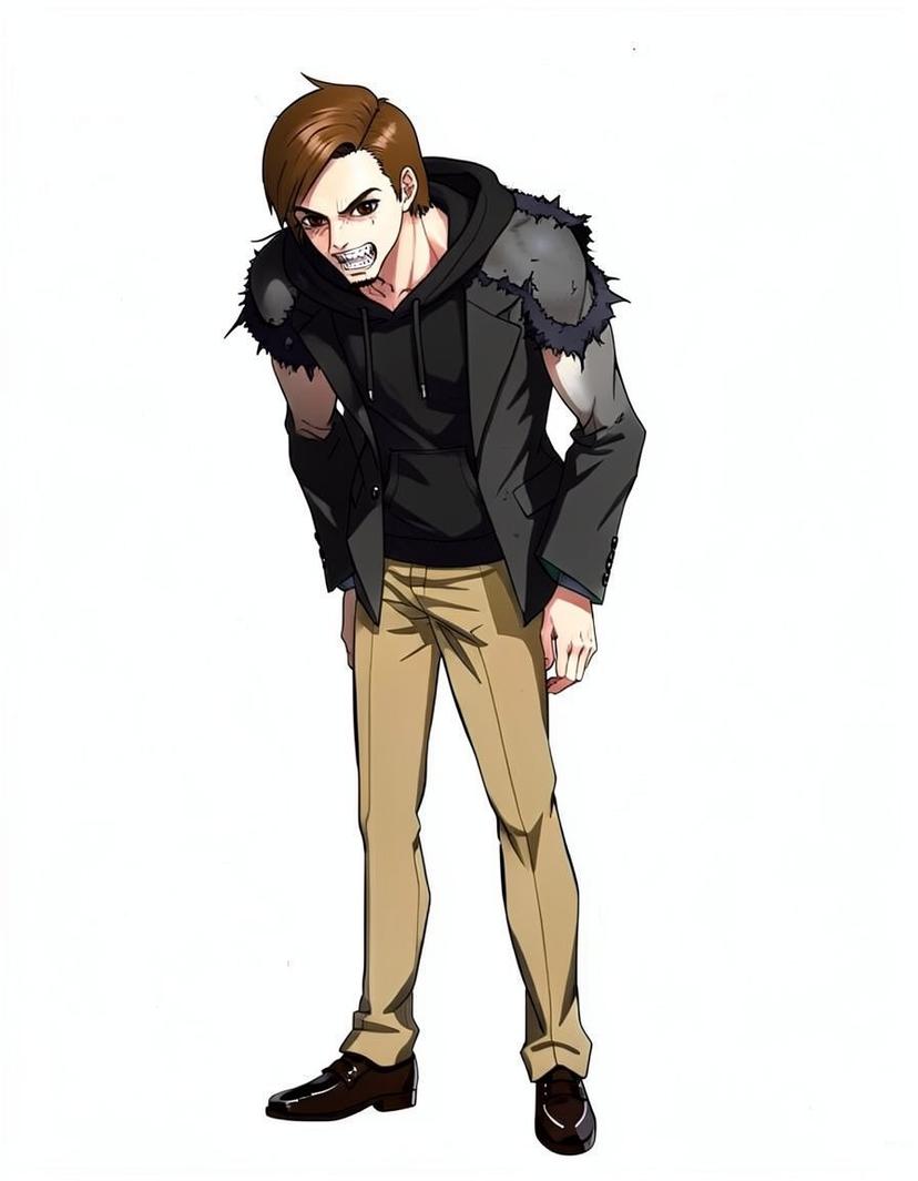 Graham wojcik, a Jujutsu Kaisen OC made on GenTube