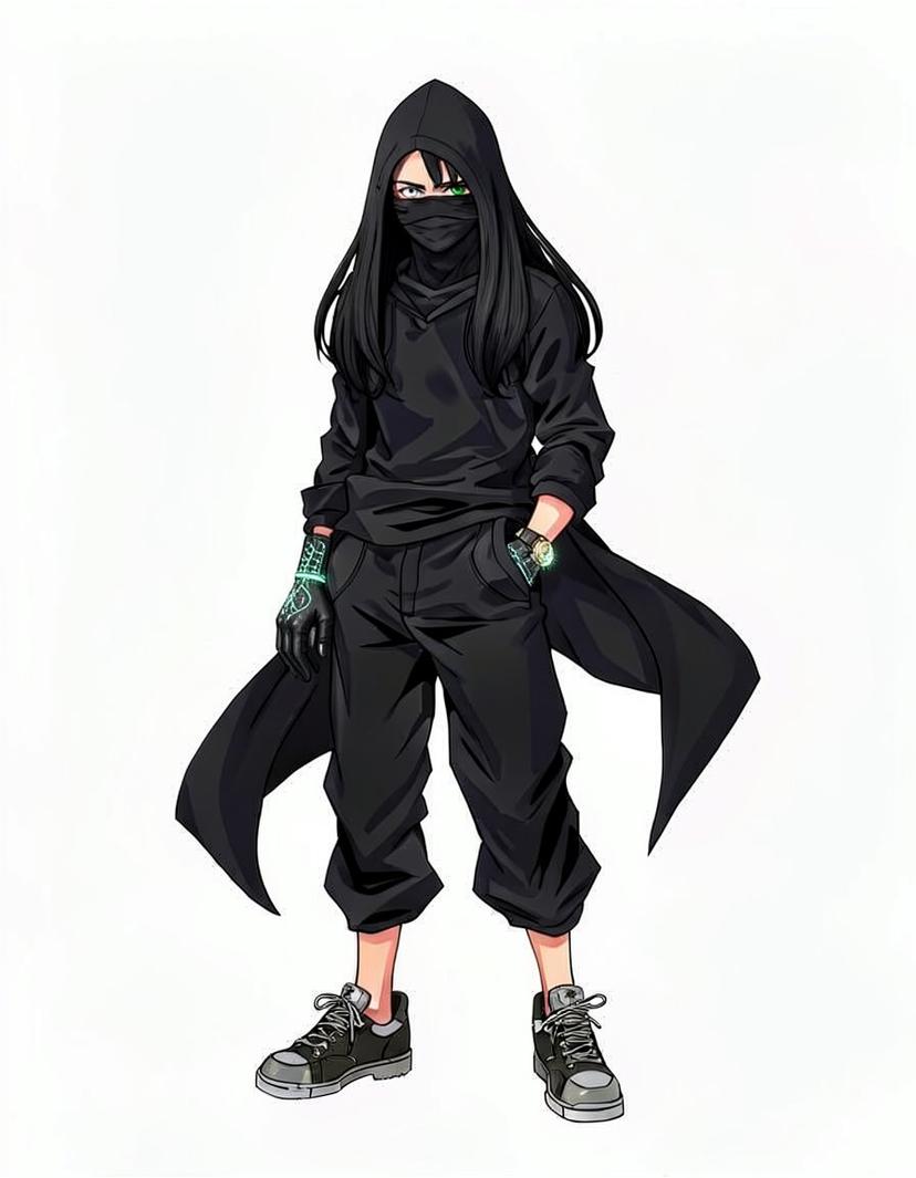 Chihiro Fujimori, a Jujutsu Kaisen OC made on GenTube