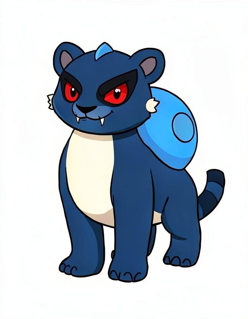Aquastripe, a Pokemon OC made on GenTube