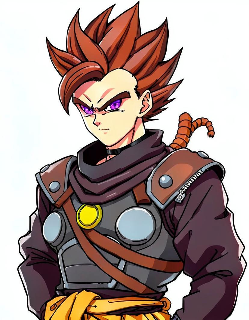 Pine, a Dragon Ball OC made on GenTube