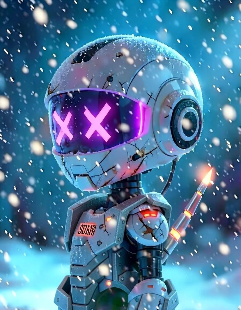 Cutterbyte, a Murder Drones OC made on GenTube
