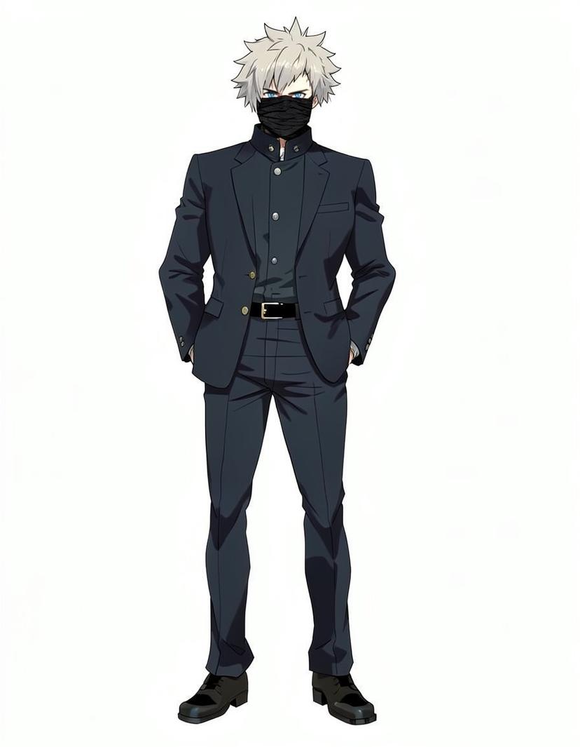 Uyisiyuma Gojo, a Jujutsu Kaisen OC made on GenTube