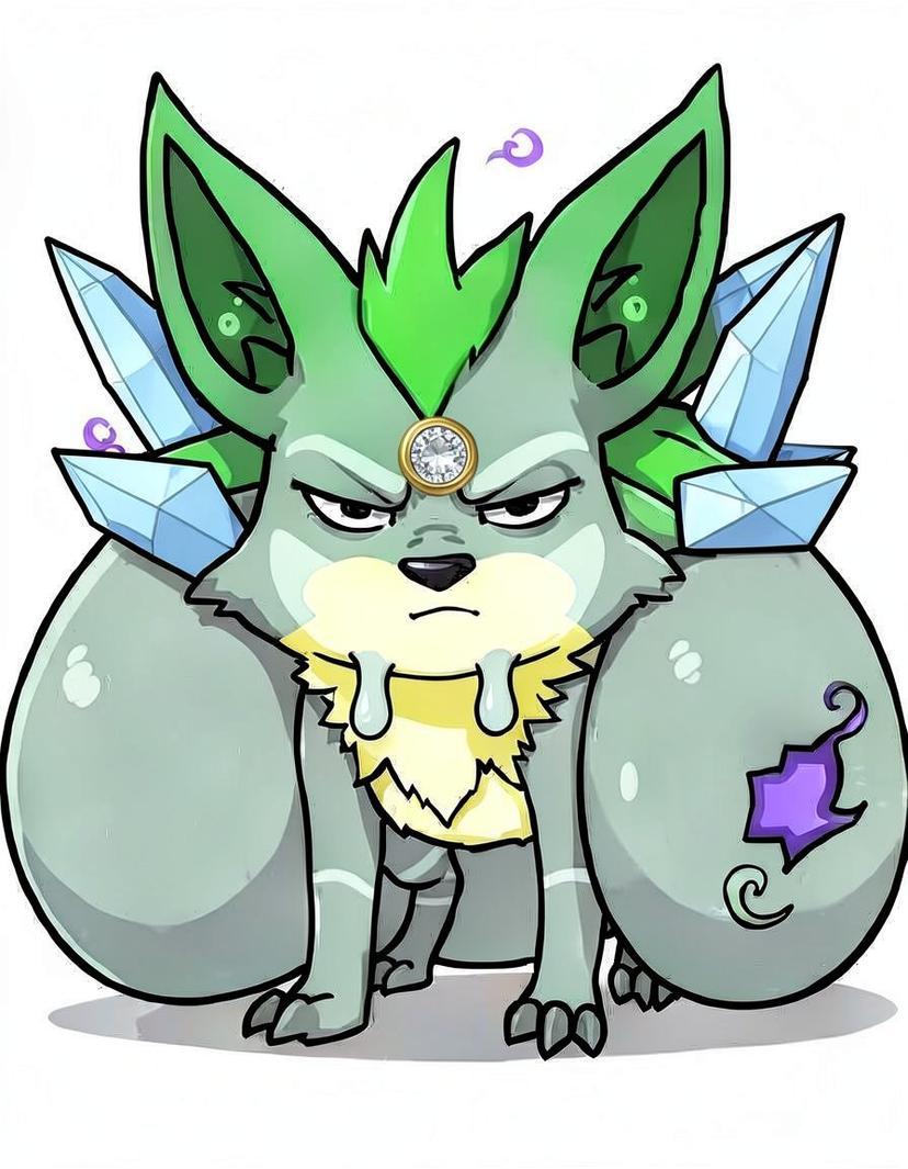 Umbrashade, a Pokemon OC made on GenTube