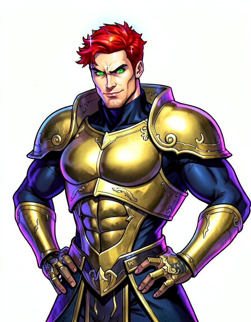 Maximus, a Marvel Superhero OC made on GenTube