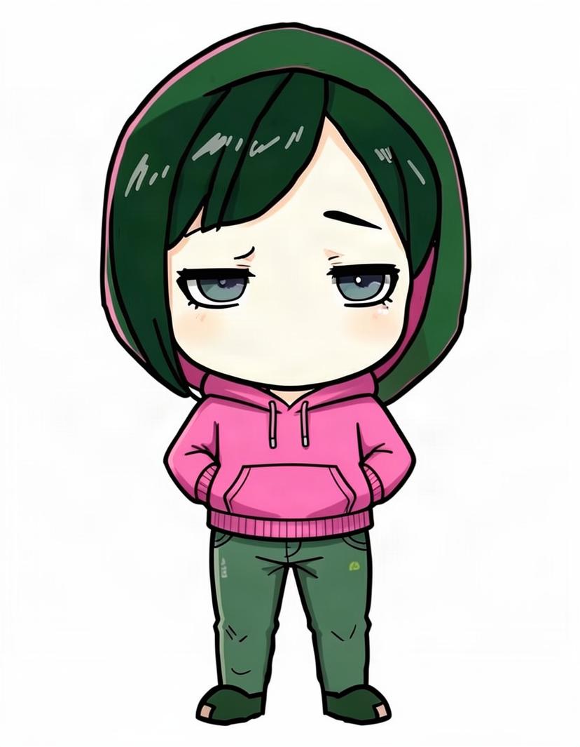 Shadeleaf, a Deltarune OC made on GenTube
