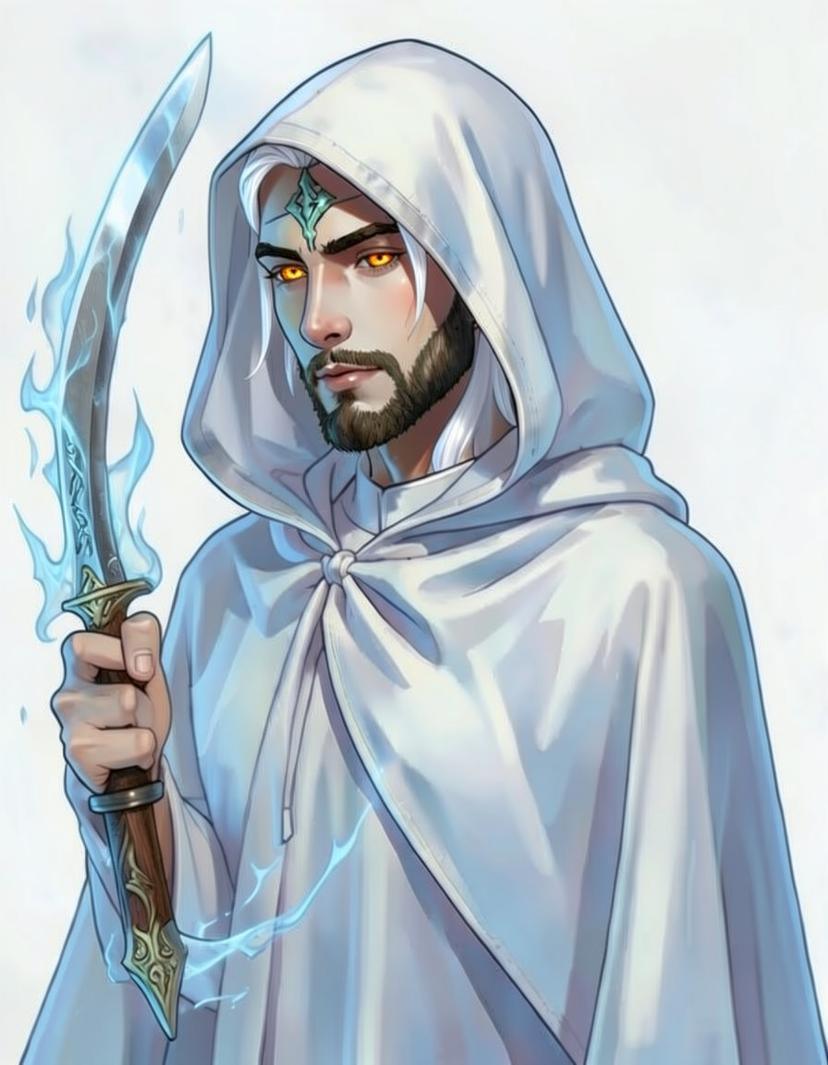 Silvarin Thornleaf, a Lord of the Rings OC made on GenTube