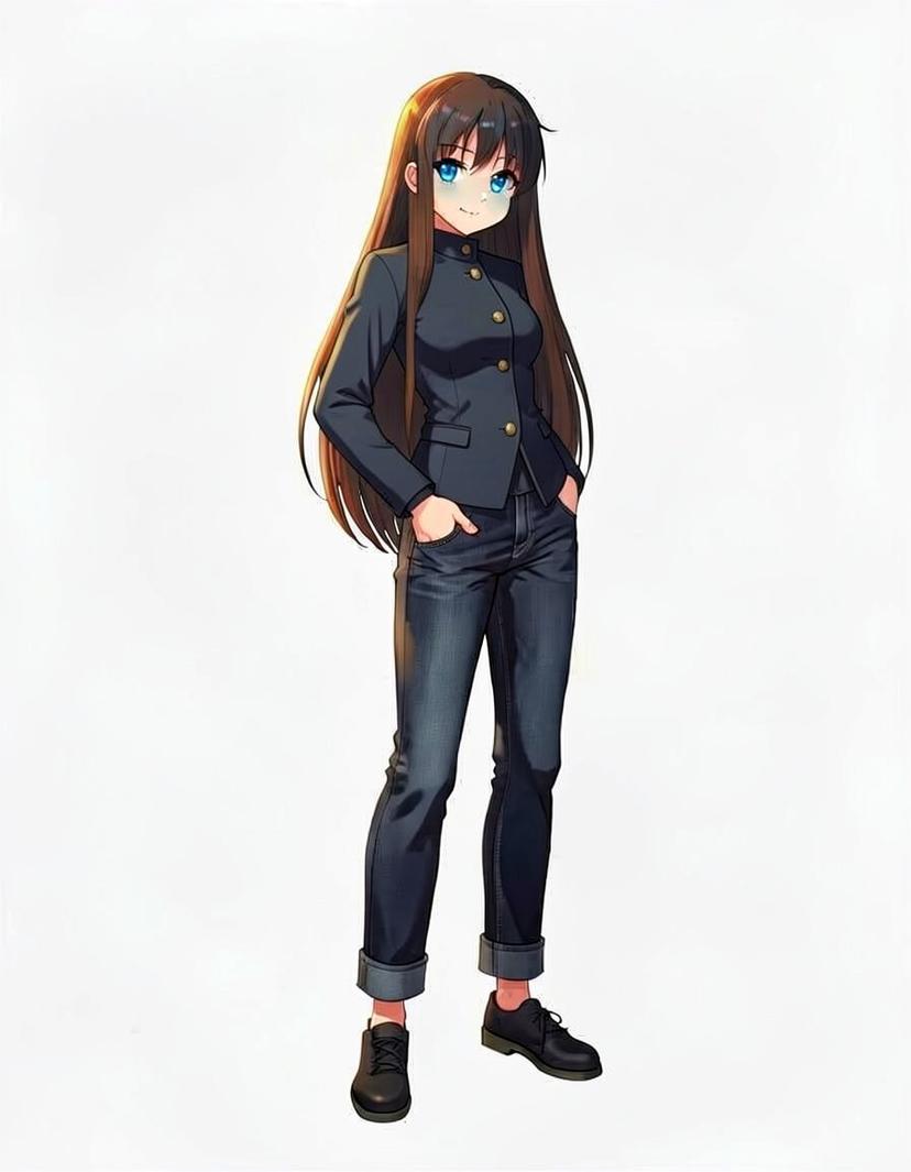 Kaoru Minazuki, a Jujutsu Kaisen OC made on GenTube