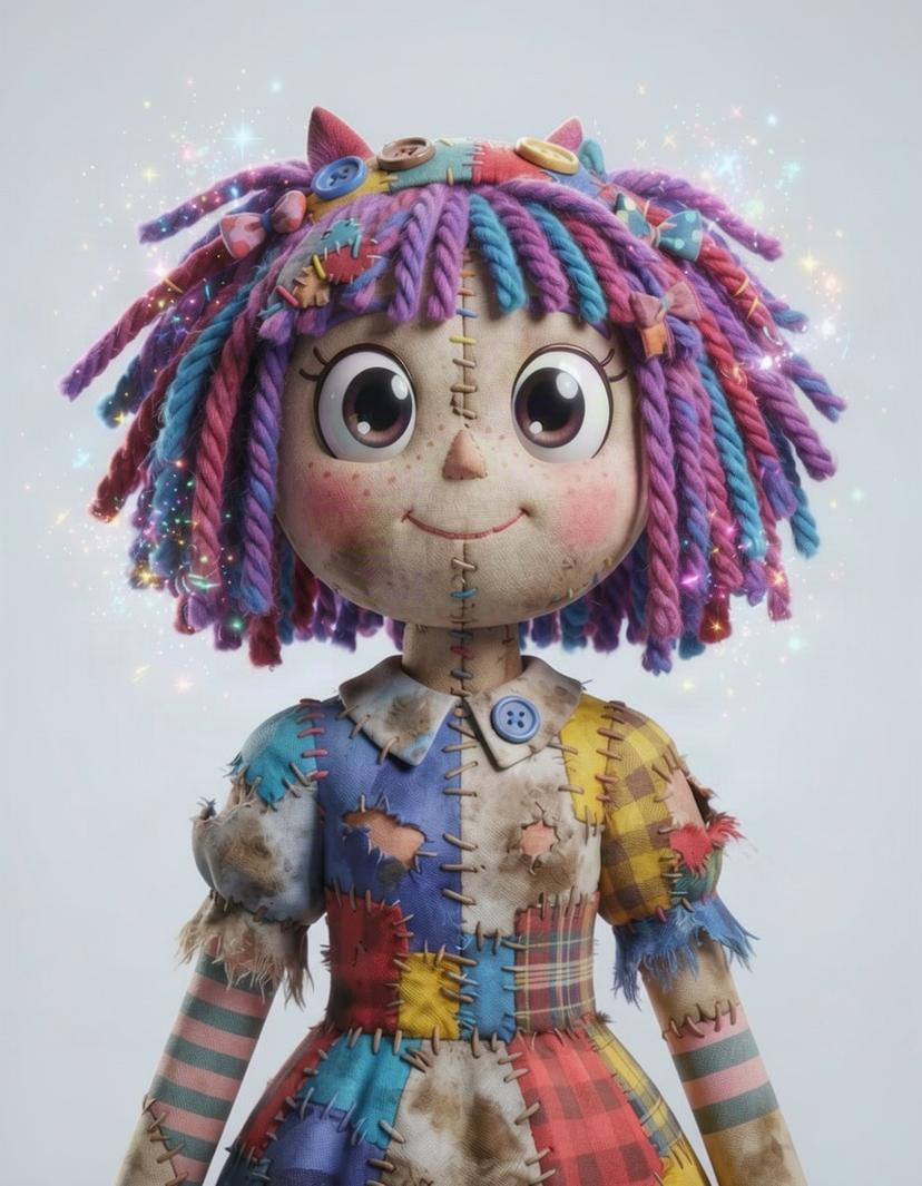 Starlet, a Digital Circus OC made on GenTube