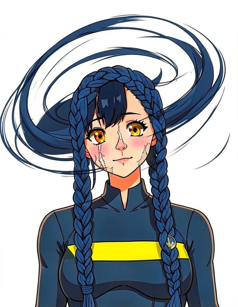 Astra Vale, a My Hero Academia OC made on GenTube