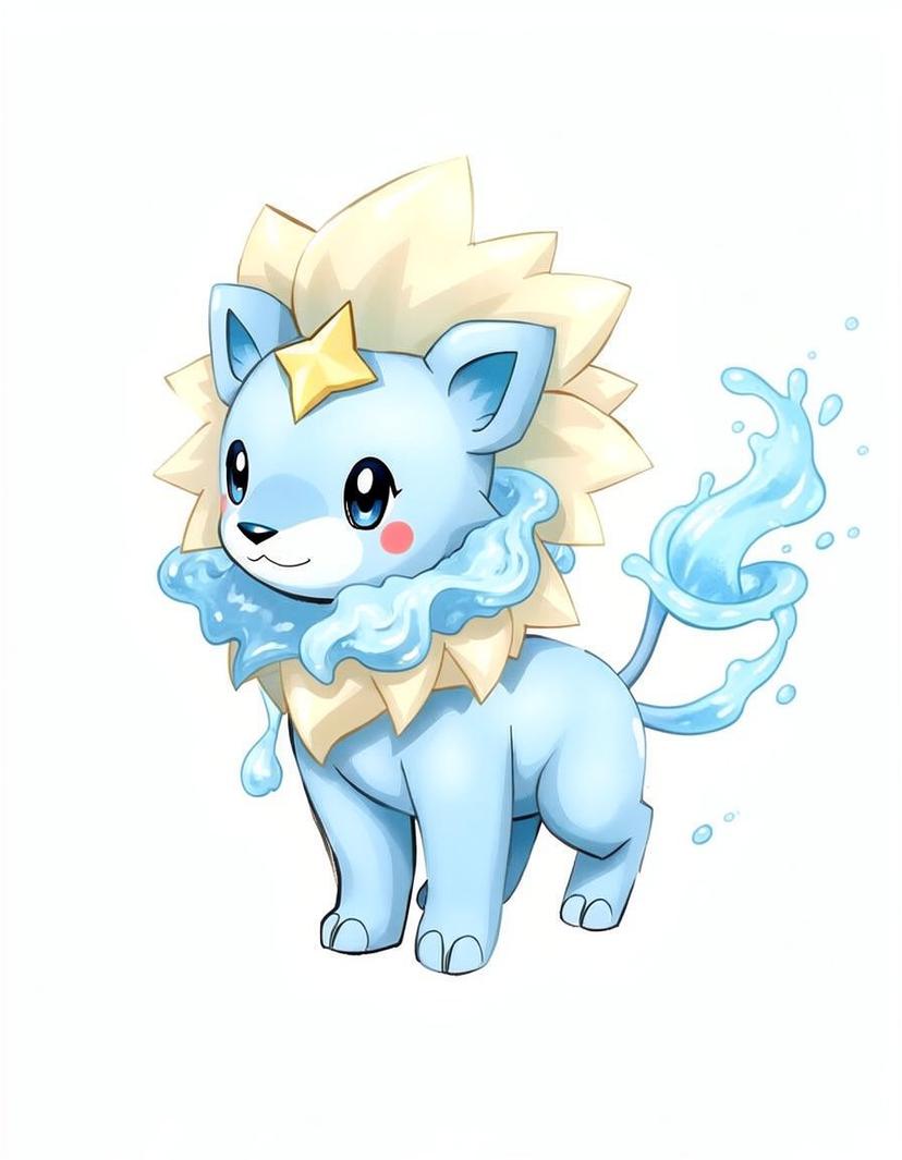 Surfpride, a Pokemon OC made on GenTube