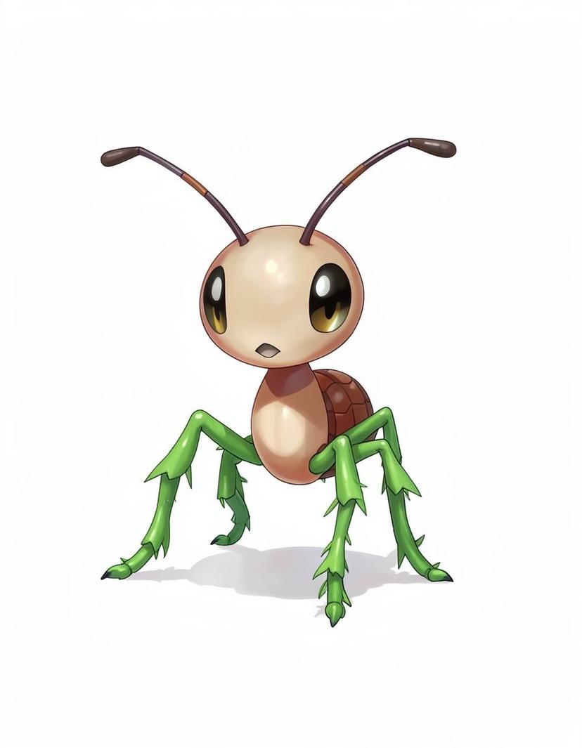 Antzy, a Pokemon OC made on GenTube