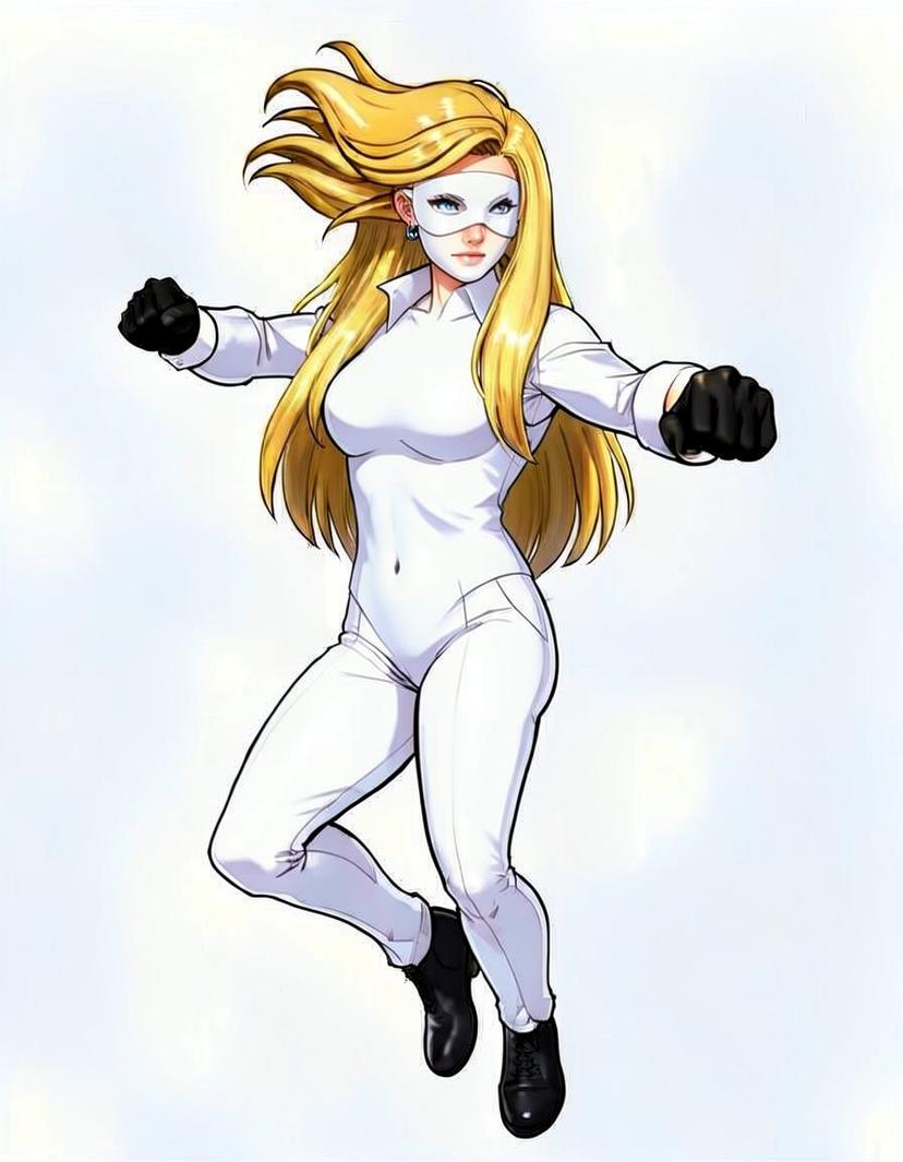 Feather, a Marvel Superhero OC made on GenTube