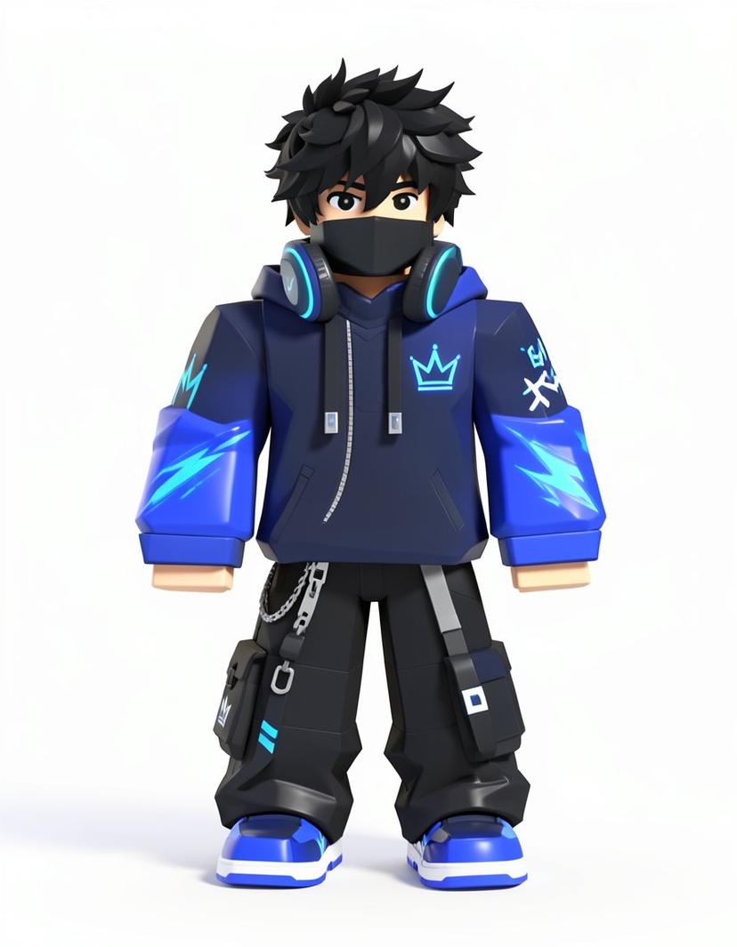 Cool Ishaan Mini army, a Roblox OC made on GenTube