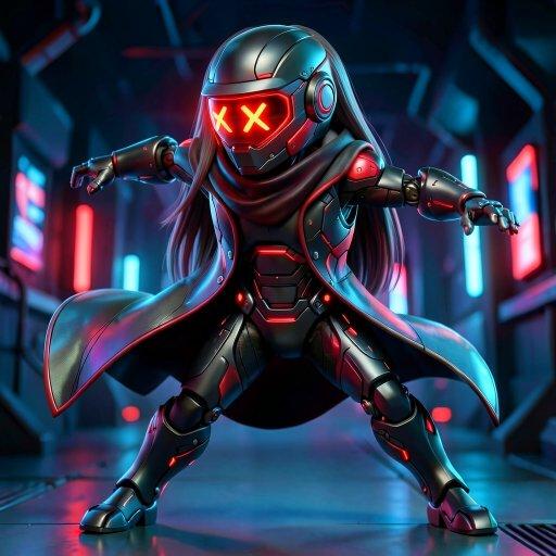 Dorōn, a Murder Drones OC made on GenTube