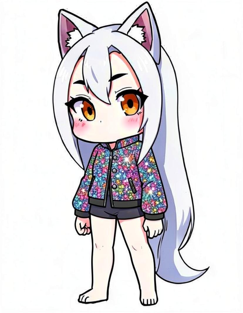 Moonlit Paws, a Naruto OC made on GenTube