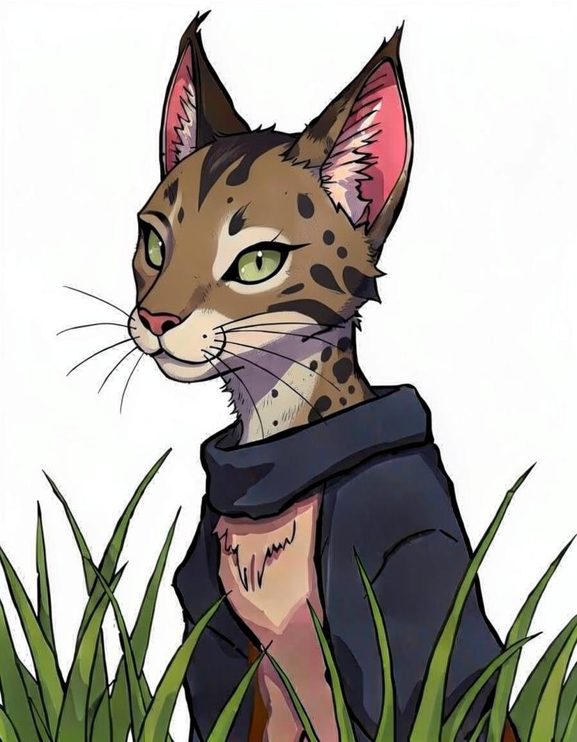 Mothclaw, a Warrior Cats OC made on GenTube