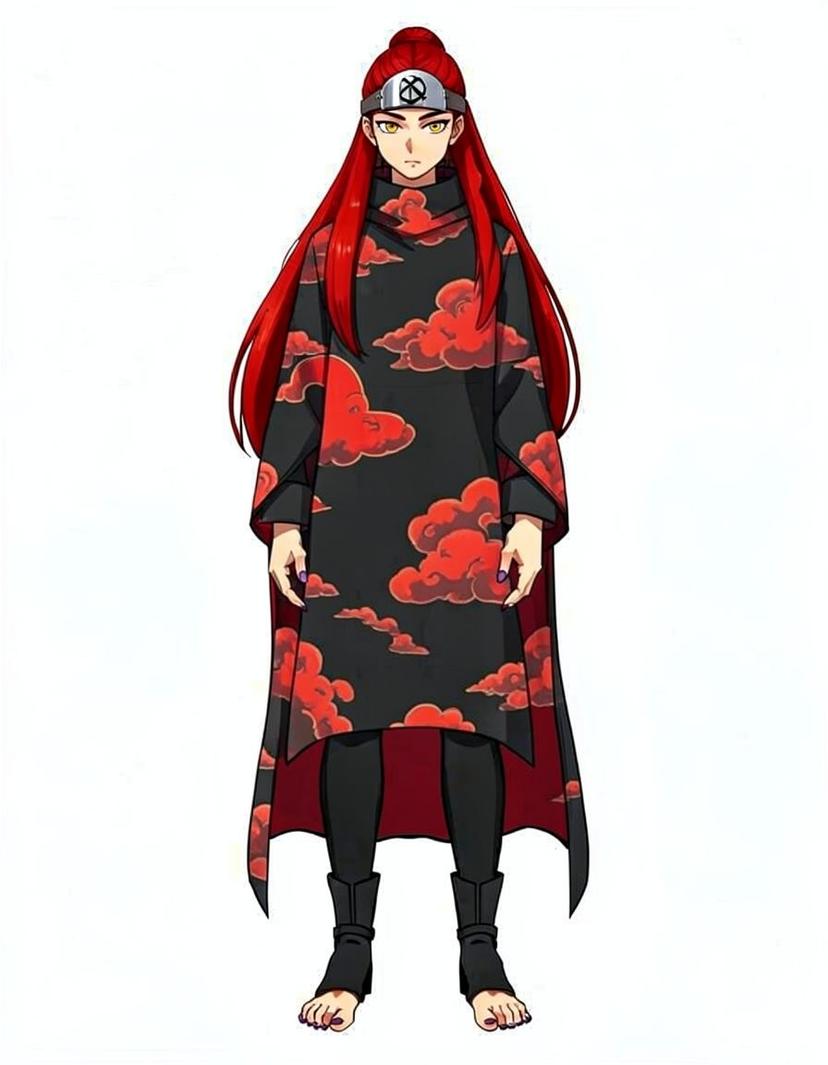 Aurelia Nightfall, a Naruto OC made on GenTube