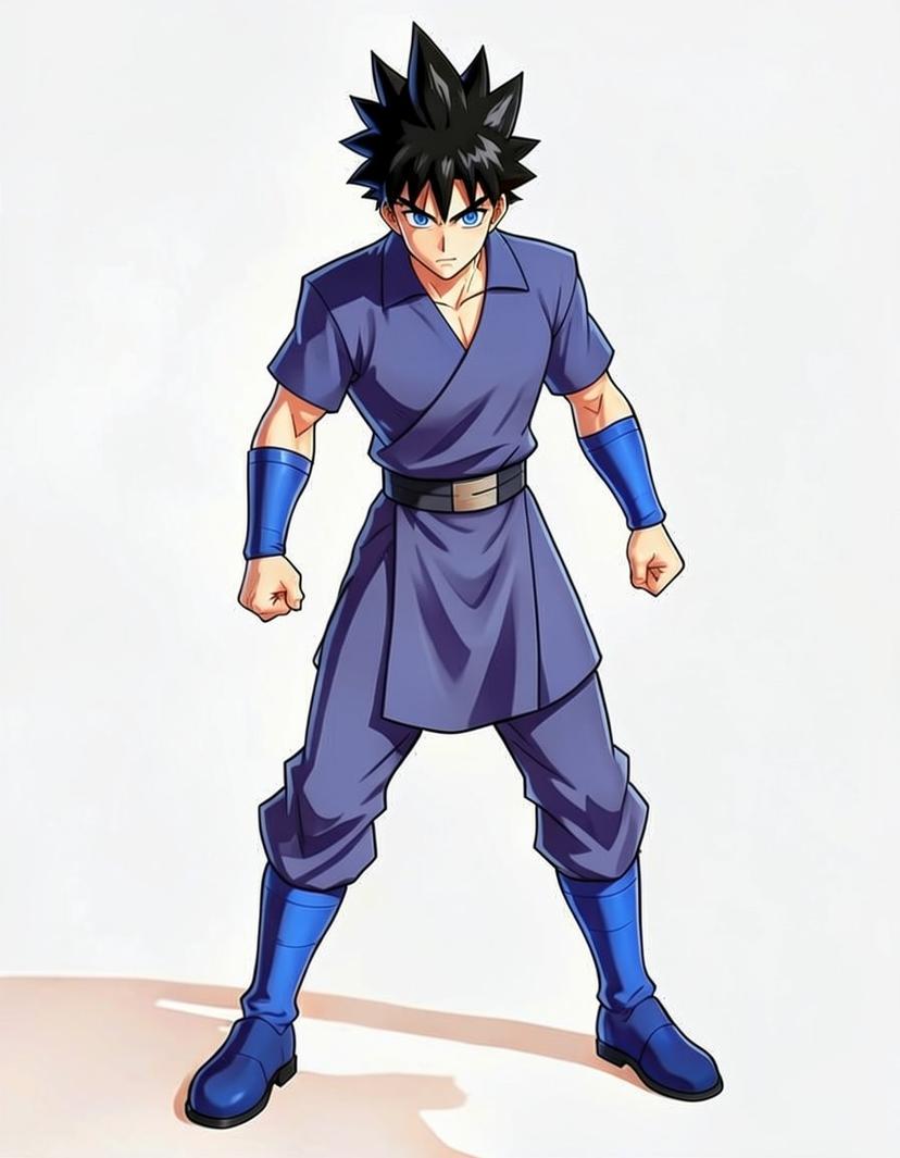 Jun Sasaki, a Jujutsu Kaisen OC made on GenTube