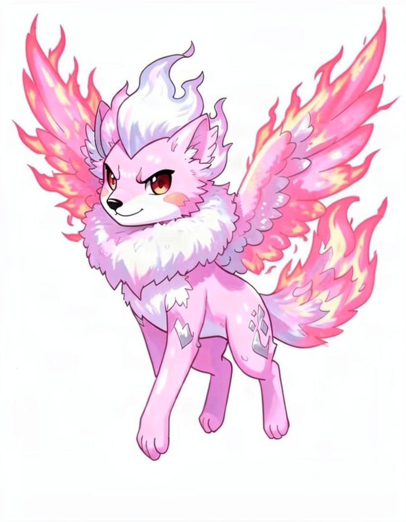 Foxire, a Pokemon OC made on GenTube