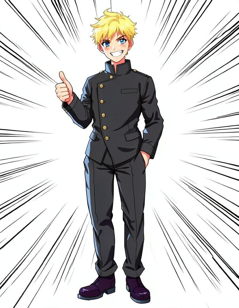Ren Takeda, a Jujutsu Kaisen OC made on GenTube