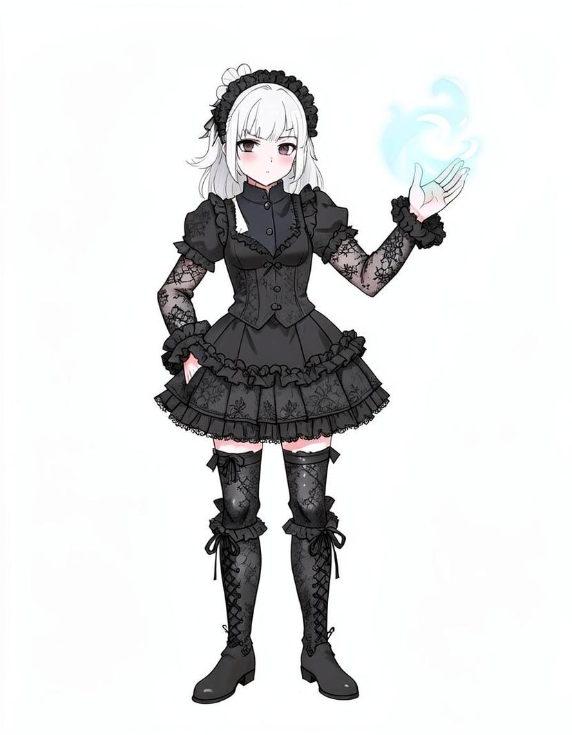 Tsubaki Inumaki, a Jujutsu Kaisen OC made on GenTube