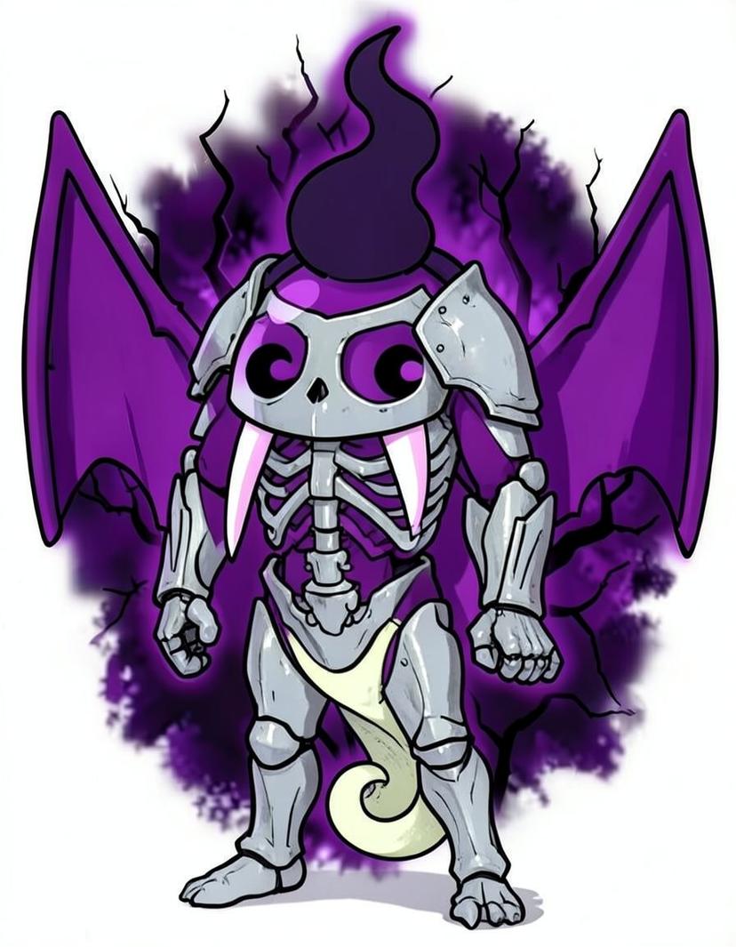 Shadeflare, a Pokemon OC made on GenTube