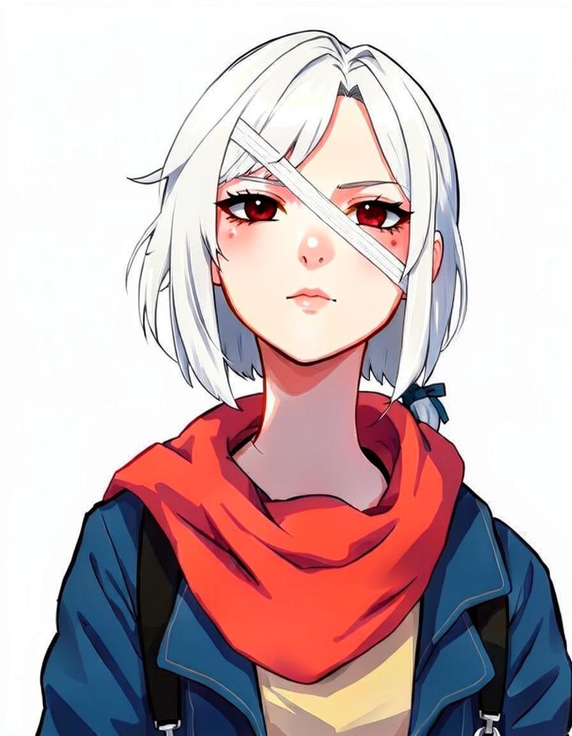 Glitchsong, a DDLC OC made on GenTube