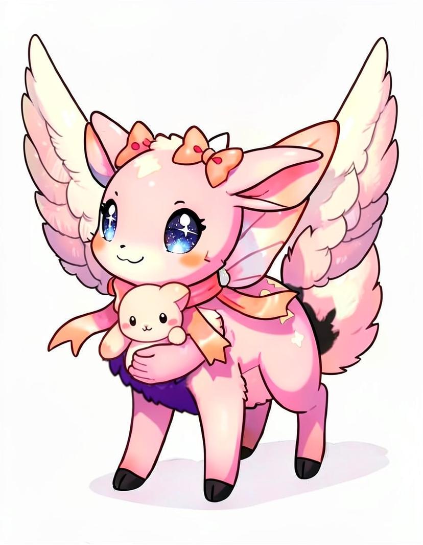 Glimmerdoe, a Pokemon OC made on GenTube
