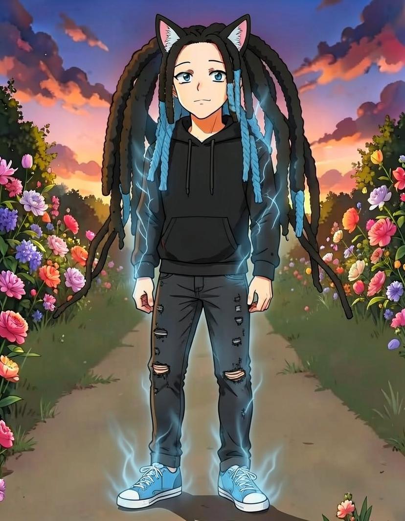 Saki, a My Hero Academia OC made on GenTube