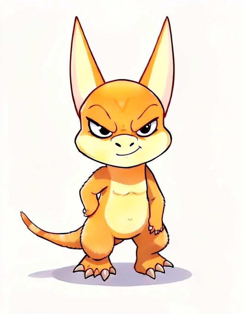 Flairy, a Pokemon OC made on GenTube