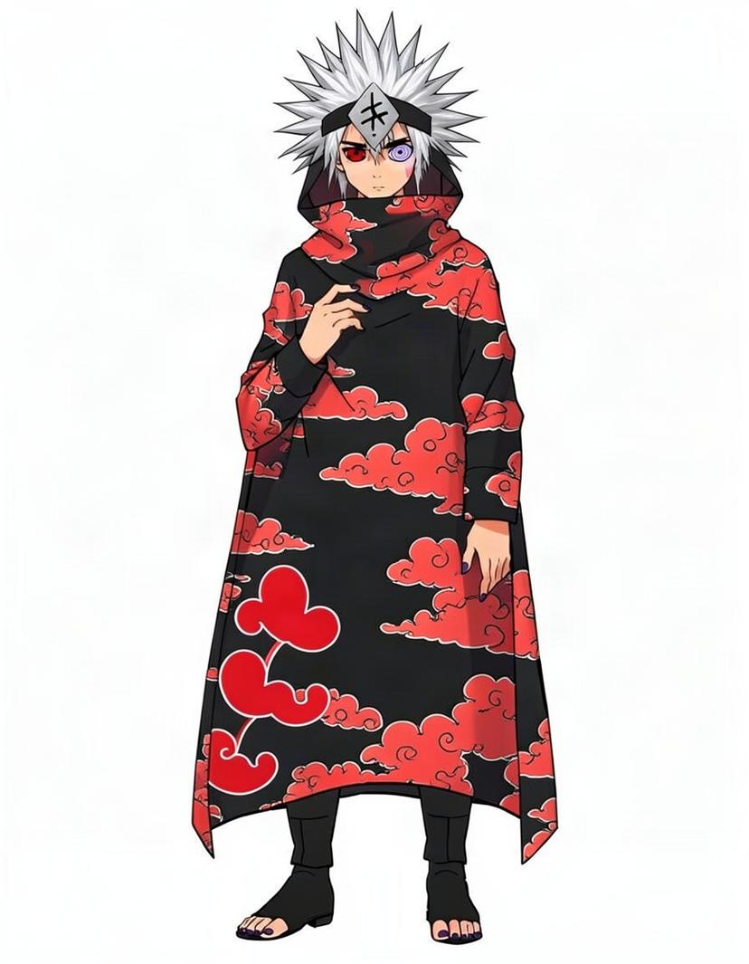 Obsidian Veil, a Naruto OC made on GenTube