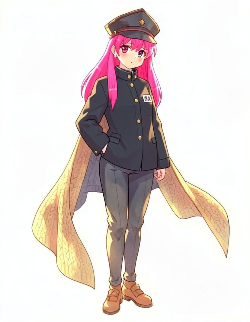 Haru Shiraishi, a Jujutsu Kaisen OC made on GenTube