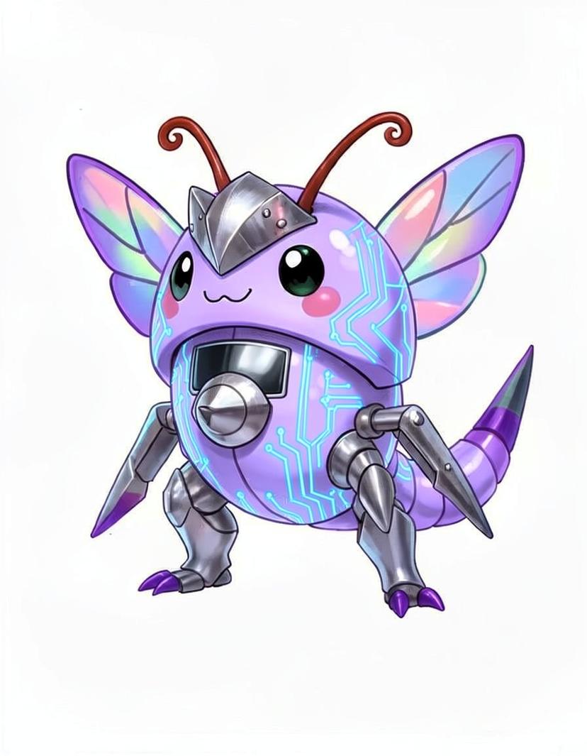 Mandicarab, a Pokemon OC made on GenTube