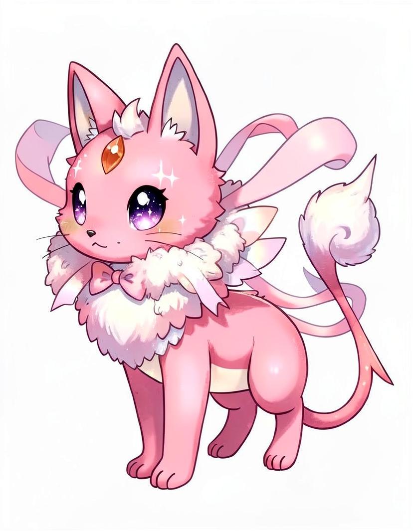 Nekon, a Pokemon OC made on GenTube