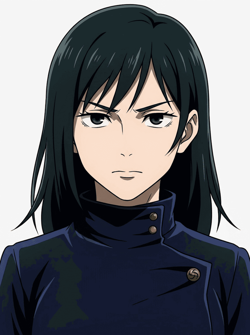 Experiment 1, a Jujutsu Kaisen OC made on GenTube