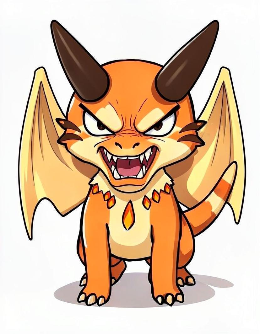 Embercrest, a Pokemon OC made on GenTube